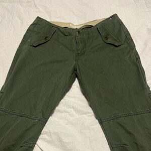 Y2K Tommy Hilfiger Dark Green Cargo Pants